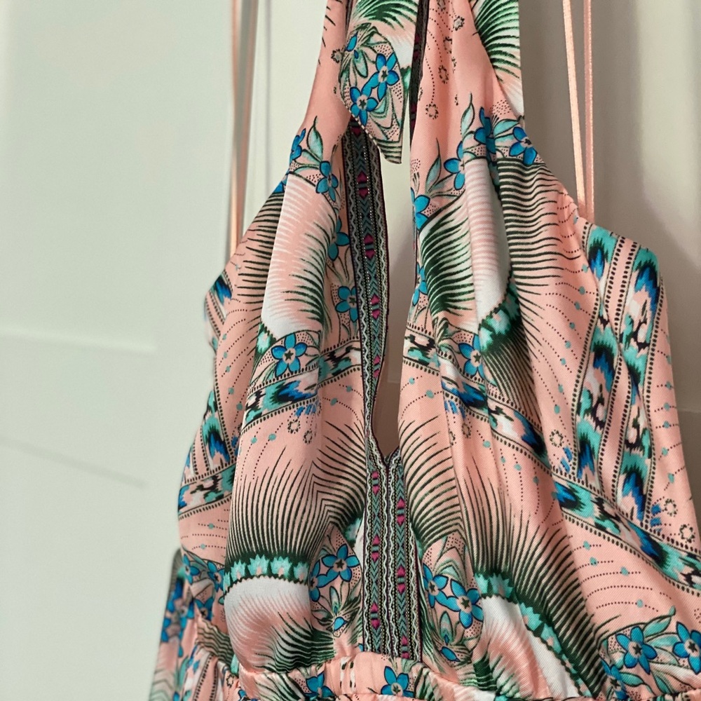 Nicole Miller for Anthropologie tropical dress